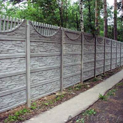Декоративные железобетонные заборы - Изображение #1, Объявление #608186