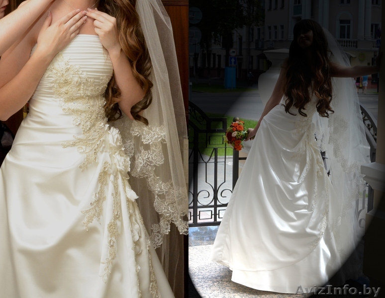 Продам красивое свадебное платье Гомель - Изображение #1, Объявление #737639