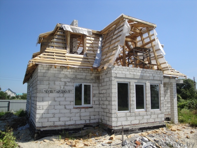 Кровля под ключ: кровельные материалы и монтаж кровли - Изображение #1, Объявление #694250