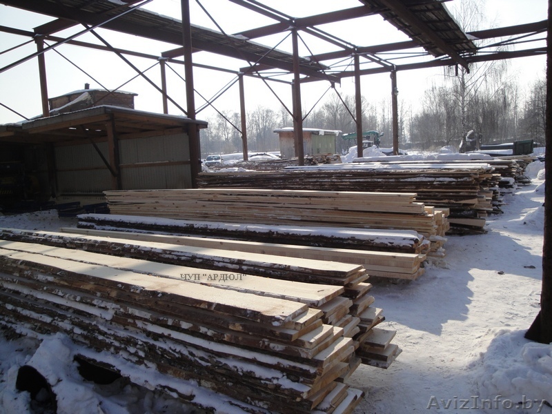 Пиломатериалы, доска необрезная - Изображение #1, Объявление #827885