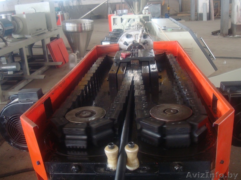 Экструзионная линия для одностенновых гофротруб из ПВХ/ПП ПЭ - Изображение #1, Объявление #817944