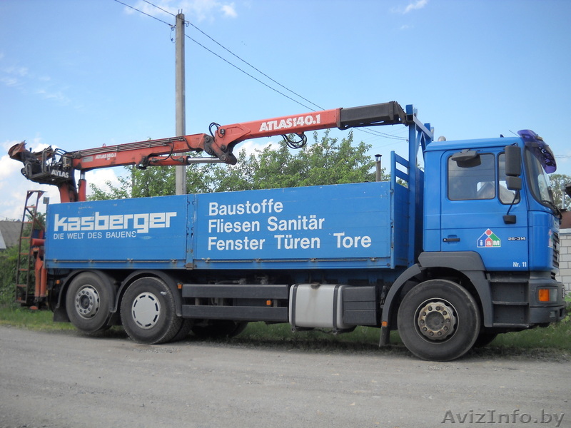 услуги грузового автомобиля с гидроманипулятором - Изображение #1, Объявление #1002092