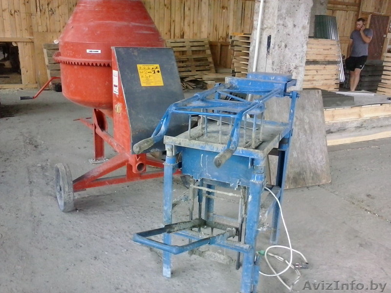 Вибропресс СГС-1+прежим и бетономешалка 480- лит - Изображение #1, Объявление #1128972