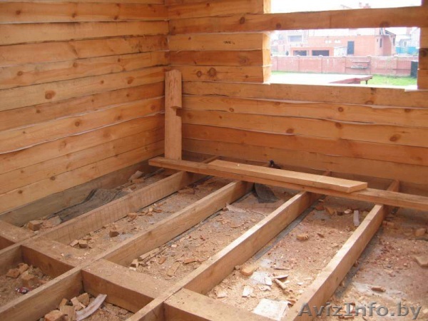 Устройство и ремонт деревянных полов - Изображение #1, Объявление #1168420