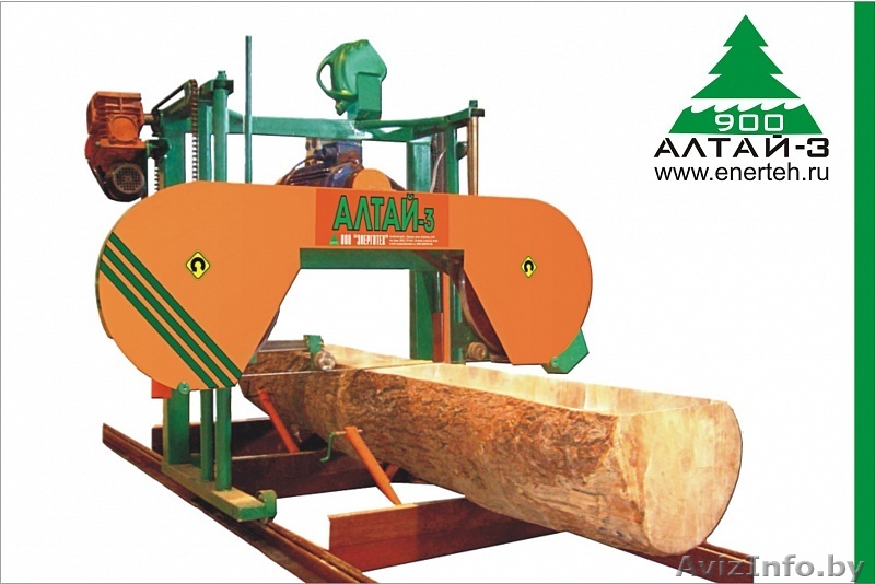 Ленточная пилорама с электроприводом «Алтай-3» (700). - Изображение #1, Объявление #1263524