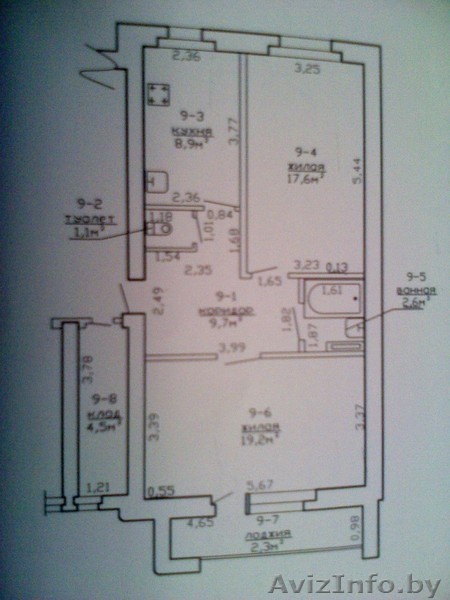  квартира в Советском районе г. Гомеля  - Изображение #1, Объявление #1266818