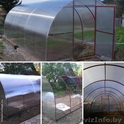 Теплица, покрыта поликарбонатом - Изображение #1, Объявление #1367189