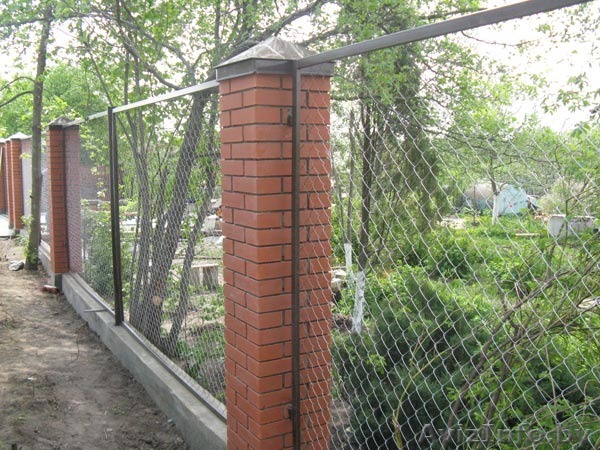 Секции заборные, с сеткой или металлическими прутьями - Изображение #1, Объявление #1393092