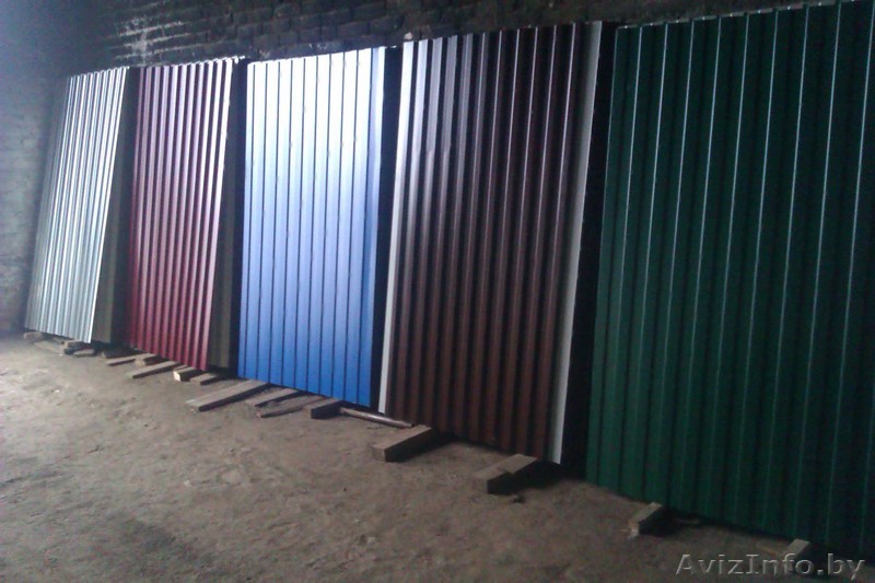 Профлист крашенный и оцинкованный с доставкой по РБ - Изображение #1, Объявление #1444907