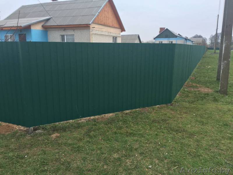 Заборы из металлопрофиля 1,5 метра - Изображение #1, Объявление #1427304