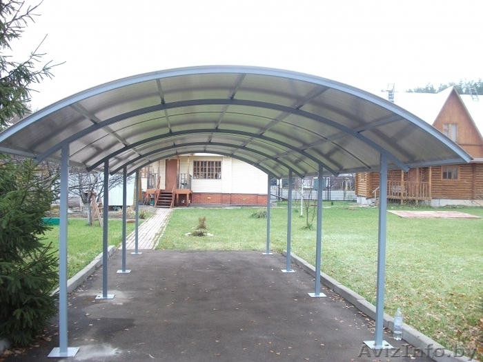 Навес для автомобиля с доставкой   - Изображение #1, Объявление #1492417