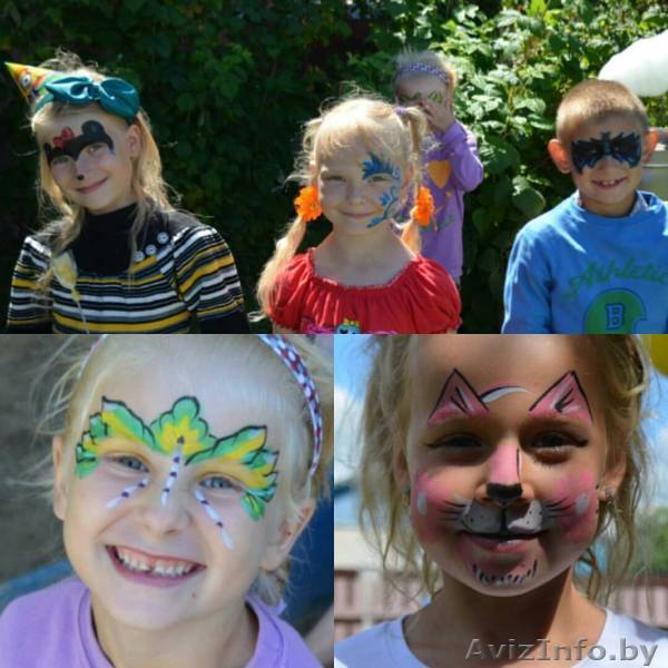 Аквагрим в Гомеле, Речице, Добруше, Ветке. - Изображение #1, Объявление #1499291