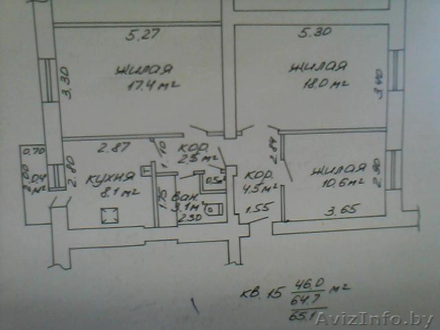 Продажа просторной квартиры рядом с остановкой  - Изображение #1, Объявление #1583599