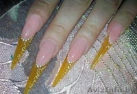 наращивание ногтей гелем и акрилом - Изображение #1, Объявление #97986