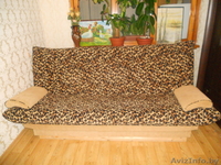 Диван. Цвет леопардовый и шоколадный. б/у - Изображение #1, Объявление #875651