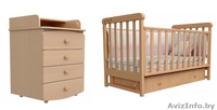 Дуэт Верес "ЛД-12" (кроватка + комод пеленатор 90x60) - Изображение #2, Объявление #1172056