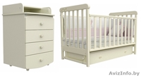 Дуэт Верес "ЛД-12" (кроватка + комод пеленатор 90x60) - Изображение #3, Объявление #1172056