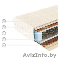 Кроватка+ортопед. матрас+постель с ботриками (б/у) - Изображение #2, Объявление #1256081