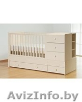 Кроватка+ортопед. матрас+постель с ботриками (б/у) - Изображение #1, Объявление #1256081