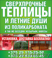 Теплицы,навесы,беседки,козырьки,летние души и другое - Изображение #1, Объявление #1264762