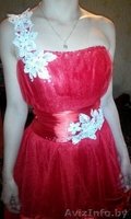 Платье корсет на завязках и замке сзади. Одето один раз на выпускной - Изображение #1, Объявление #1372472