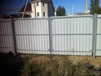 Ворота, калитка из металлопрофиля - Изображение #1, Объявление #1427308