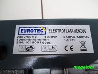 Лебёдка электрическая грузоподьёмностью  500Кг - Изображение #1, Объявление #1468950