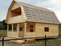 Дом-Баня из бруса готовые срубы с установкой-10 дней Ельск - Изображение #1, Объявление #1616427