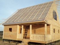 Дом из бруса 9х9 сруб установка в Гомеле и области - Изображение #1, Объявление #1620668