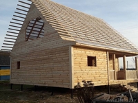 Дом из бруса 9х9 сруб установка в Гомеле и области - Изображение #2, Объявление #1620668