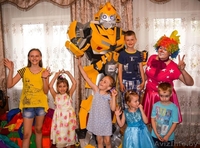 Детский праздник с трансформером Бамблби и клоунессой Ириской в Гомеле, Речице  - Изображение #4, Объявление #1634216