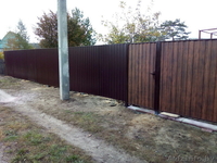 Заборы из профлиста и евросетки. Рассрочка до 2 лет - Изображение #1, Объявление #1637184