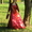 платье красное вечернее #205601