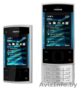 Nokia X3 silver blue Новый - Изображение #2, Объявление #45340