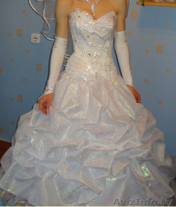 Платье свадебное, размер 42-44 - Изображение #1, Объявление #284191