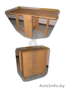 Выбор столов обеденных,  журнальных и столов-книг