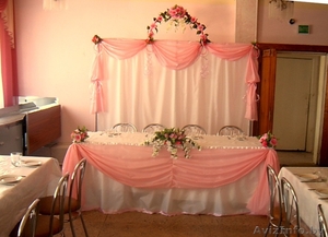 Оформление залов для свадеб и др. торжеств, свадебных автомобилей - Изображение #1, Объявление #409458