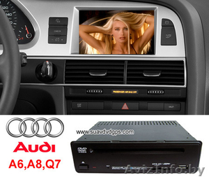 Audi A6 A8 Q7стереорадиоDVD проигрывател GPS naviТВIPOD