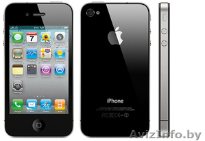 Айфон 4 8гб,оригинал,новый,полный комплект,гарантия 1 год,чёрный - Изображение #1, Объявление #671015