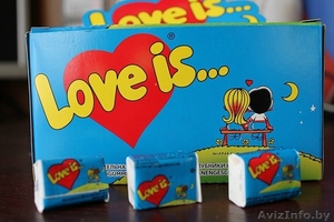 Жвачки LOVE IS в Гомеле - Изображение #1, Объявление #765150