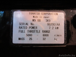 лодочный мотор Tohatsu M 9.8 B,2011гв - Изображение #2, Объявление #892700
