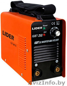 Сварочный аппарат (инвертор)  LIDER IGBT- 250 + подарок +доставка - Изображение #1, Объявление #898650