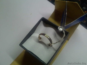  золотое кольцо с бриллиантом - Изображение #1, Объявление #1080566