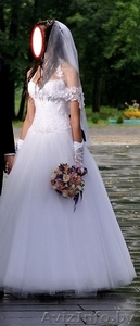 Красивое свадебное платье на бретельках - Изображение #2, Объявление #1079720
