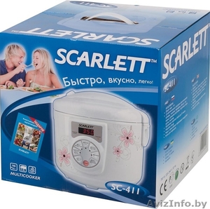 Продаю новую мультиварку   SCARLETT  SC- 411 (полная комплектация, запакована) - Изображение #2, Объявление #1113789