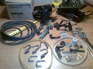 На китайский Оверлок копия 51-кл любая запчасть (зеленый,  белый,  черный)