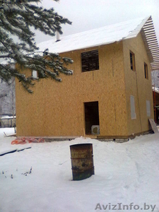 пстроительство домов дач  внутренние деревянные работы шлифовка сварочные работы - Изображение #3, Объявление #1204899