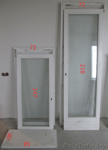 Окна с подоконниками и двери деревянные с двойными стеклопакетами.  - Изображение #2, Объявление #1221812