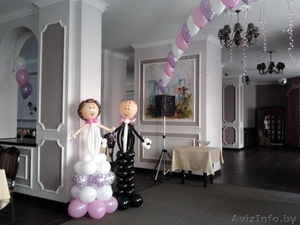 Оформление свадьбы шарами, тканью, цветами Гомель - Изображение #2, Объявление #1326448