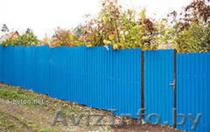 Профлист заборный и кровельный